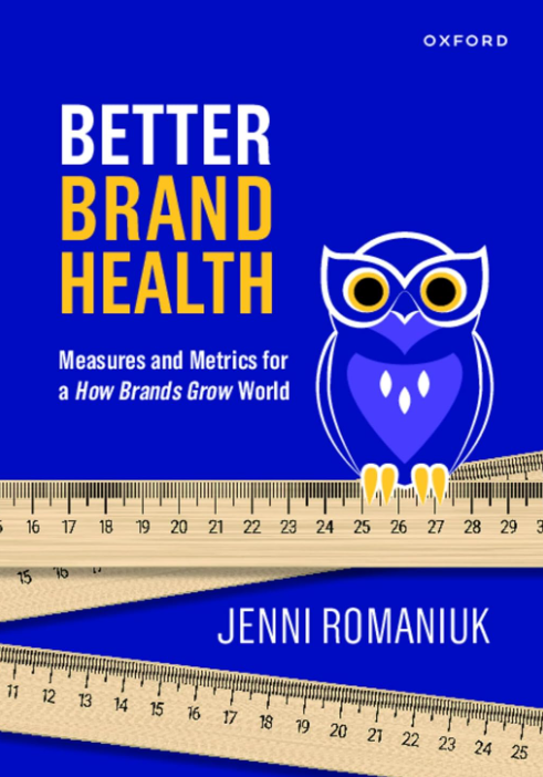Capa do livro Better Brand Health, de Jenni Romaniuk